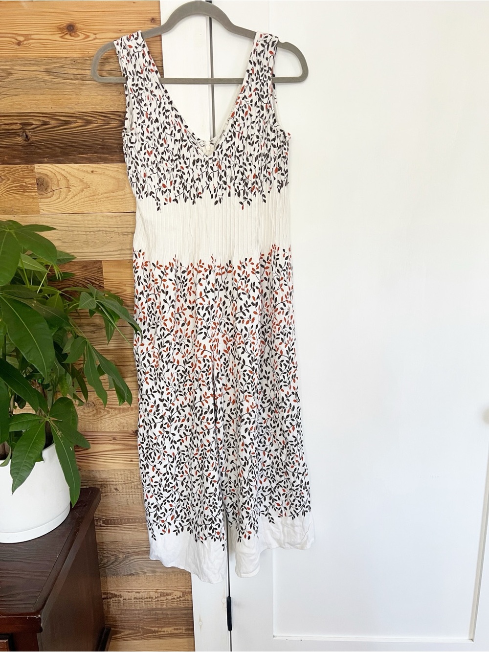 Anthropologie Kora Floral Wide-Leg Jumpsuit Small - Picture 5 of 7